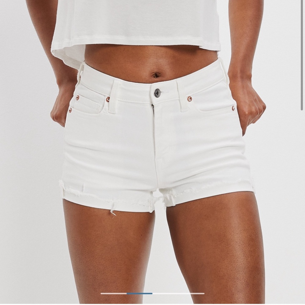American Eagle Outfitters White Jean Shorts